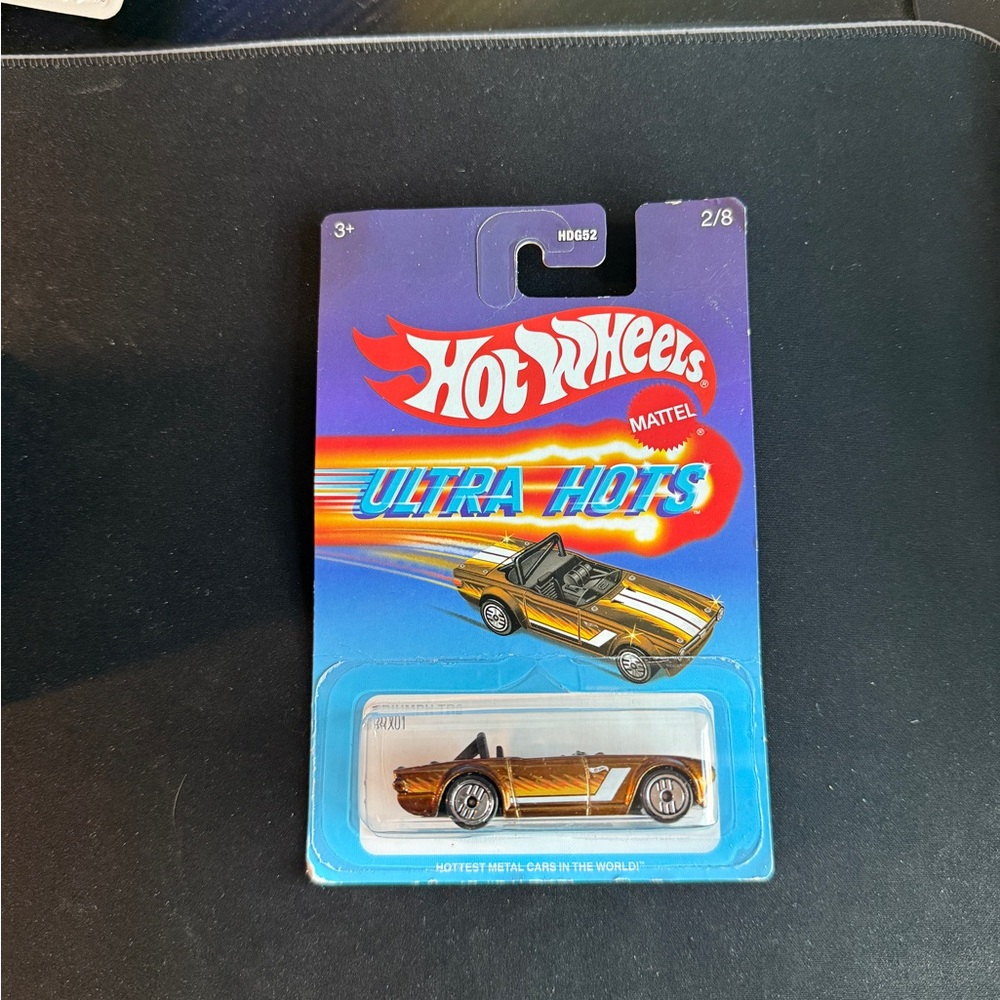 Hot Wheels Ultra Hots “Hottest Metal Cars In The World!” - Triumph TR6 NEW